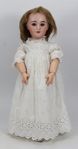 An S.F.B.J 230 bisque head doll, French circa 1910,