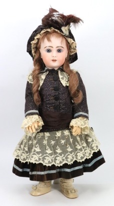 *A Tete Jumeau bisque head doll, size 8, French circa 1890,