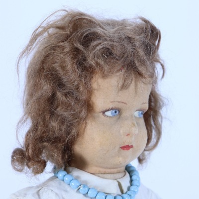A Lenci cloth doll, Italian circa 1925, - 2
