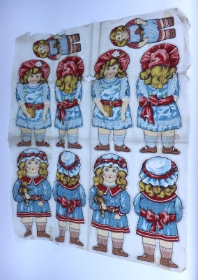 *A collection of Deans Rag Book factory production Rag Toy sheets, English 1900-20s, - 4