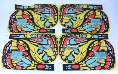 *A collection of Deans Rag Book factory production Rag Toy sheets, English 1900-20s, - 8