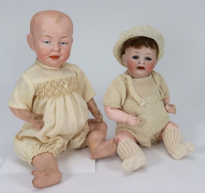 A small Hertal Schwab 152 character baby doll, German circa 1915,