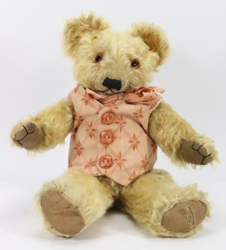 A Merrythought mohair Teddy bear, English circa 1930,