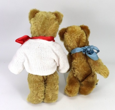 Two post-war English mohair Teddy bears, - 2