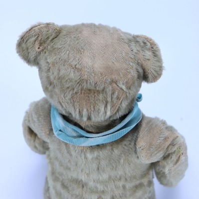 An Ideal white mohair Teddy bear and another similar bear, American circa 1905 - 4