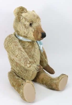 A good large English mohair Teddy bear, 1920s, - 3