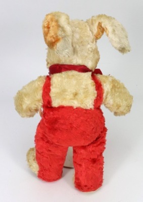 A Chiltern silk plush soft toy Rabbit, 1930s, - 2