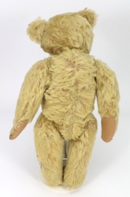 A good early blond mohair Teddy bear, circa 1910, - 2