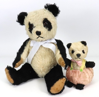 Chiltern post-war mohair Panda bear,