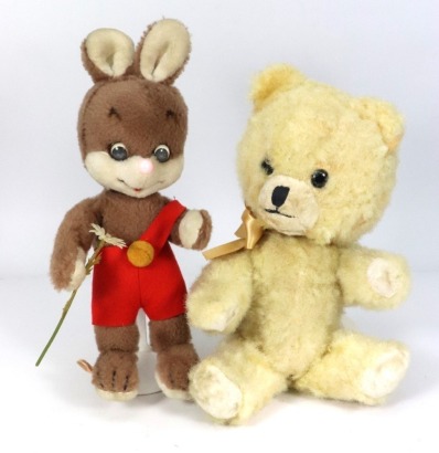 A Schuco Bigo-Bello plush character Rabbit,