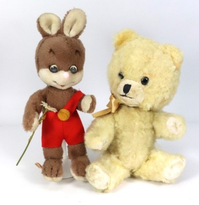 A Schuco Bigo-Bello plush character Rabbit,