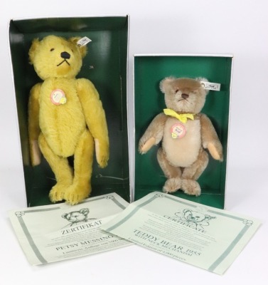 Two Steiff Limited Edition Bears,