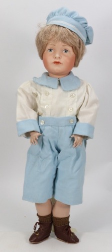 Reproduction Kammer & Reinhardt 114 bisque head doll,