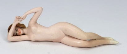 A Galluba and Hoffman reclining Bathing Beauty,