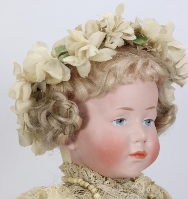 A good all original Kammer & Reinhardt 101 &lsquo;Marie&rsquo; bisque head character doll, German circa 1910, - 2