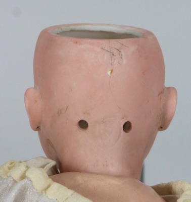 A rare Bruno Schmidt 2033 &lsquo;Wendy&rsquo; bisque head character doll, German circa 1910, - 3