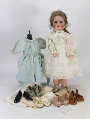A Kammer & Reinhardt bisque head doll, German circa 1910,