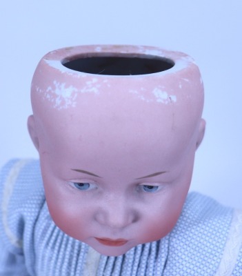 A Kammer & Reinhardt 101 bisque head character doll, German circa 1910, - 3