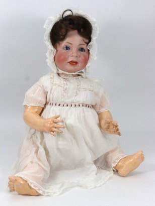 A large Kammer & Reinhardt 116A bisque head character doll, German circa 1910,