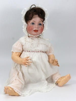 A large Kammer & Reinhardt 116A bisque head character doll, German circa 1910,