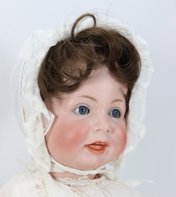 A large Kammer & Reinhardt 116A bisque head character doll, German circa 1910, - 2
