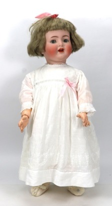 A large Kammer & Reinhardt 126 bisque head toddler doll, German circa 1915,