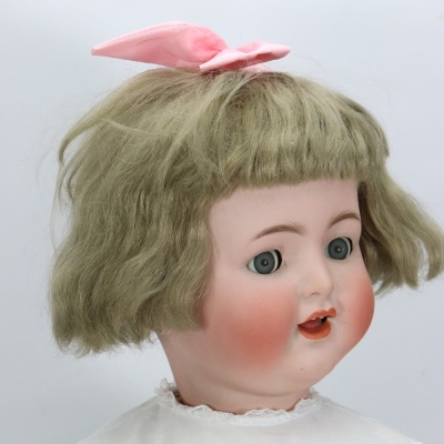 A large Kammer & Reinhardt 126 bisque head toddler doll, German circa 1915, - 2
