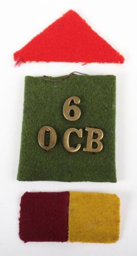 3x WW1 British Cloth Insignias