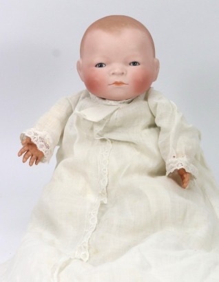 A Grace Putnam &lsquo;Bye-Lo&rsquo; bisque head baby doll, circa 1925,