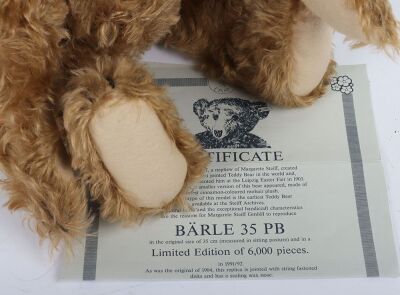 Steiff Limited Edition Teddy Bear 35 PB 1904 Barle, - 3