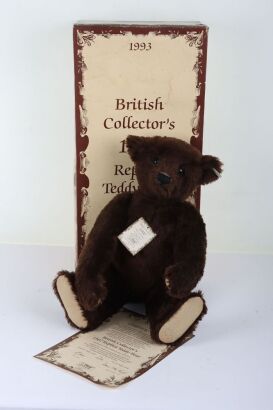 Steiff Limited Edition British Collectors 1907 Replica Teddy Bear,