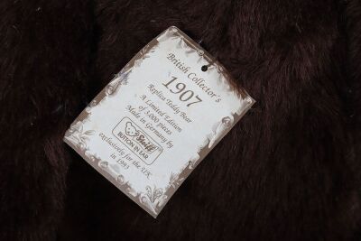 Steiff Limited Edition British Collectors 1907 Replica Teddy Bear, - 3