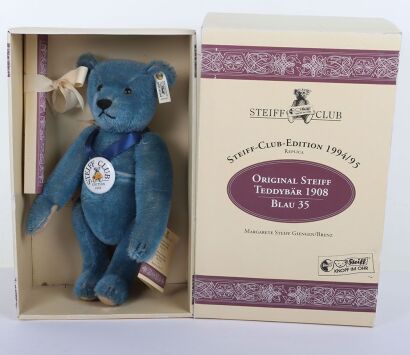 Steiff Club Limited Edition Original Steiff Teddy Bear 1908,