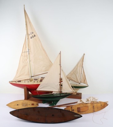Collection of Pond Yachts