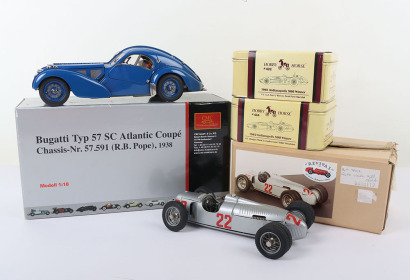 CMC 1:18 scale model 1938 Bugatti Type 57 SC Atlantic Coup