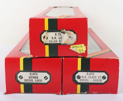 Three boxed 00 gauge Hornby Railways Diesel locomotives - 2