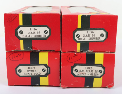 Four boxed 00 gauge Hornby Railways Diesel locomotives - 2