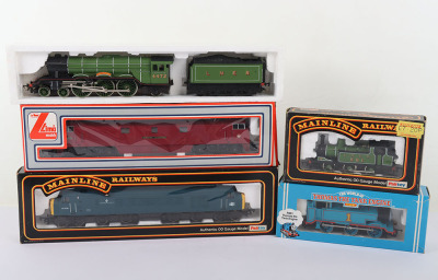 Five various 00 gauge locomotives