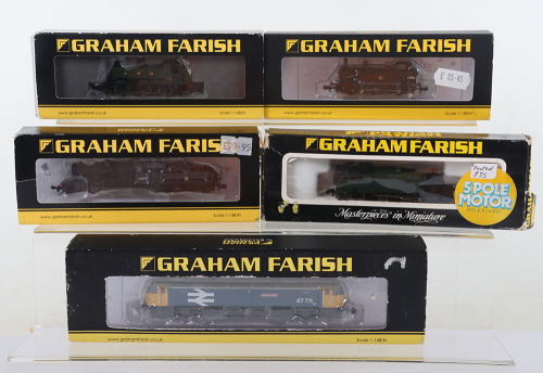 Five Graham Farish N gauge locomotives