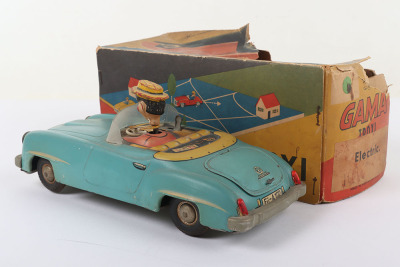 Gama battery operated tinplate Troxi car - 2