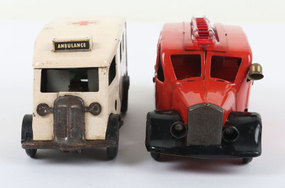 Tri-ang Minic Fire Engine and Ambulance - 2