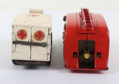 Tri-ang Minic Fire Engine and Ambulance - 3