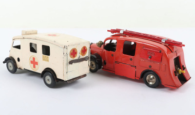 Tri-ang Minic Fire Engine and Ambulance - 5