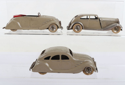 Three Tri-ang Minic pre-war Motor Cars - 2