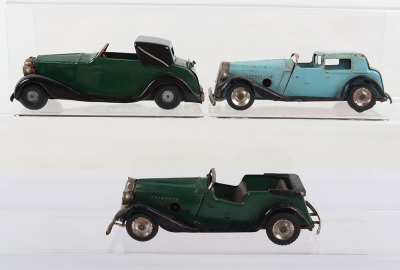 Three Tri-ang Minic Motor Cars - 2
