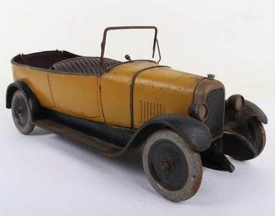 Jouet (France) Tinplate Clockwork Andre Citroen Torpedo Commercial B14 - 2