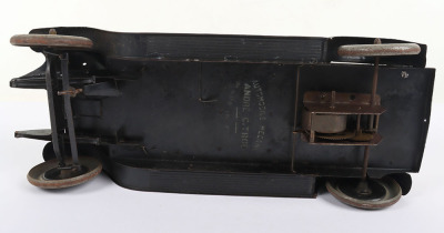 Jouet (France) Tinplate Clockwork Andre Citroen Torpedo Commercial B14 - 7