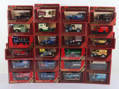 Matchbox Models of Yesteryear, red boxes