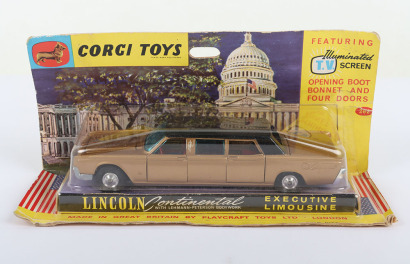 Vintage Corgi Toys 262 Lincoln Continental Executive Limousine