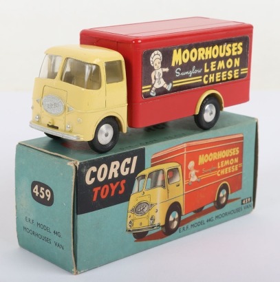 Vintage Corgi Toys boxed 459 E.R.F 44G. Moorhouses van